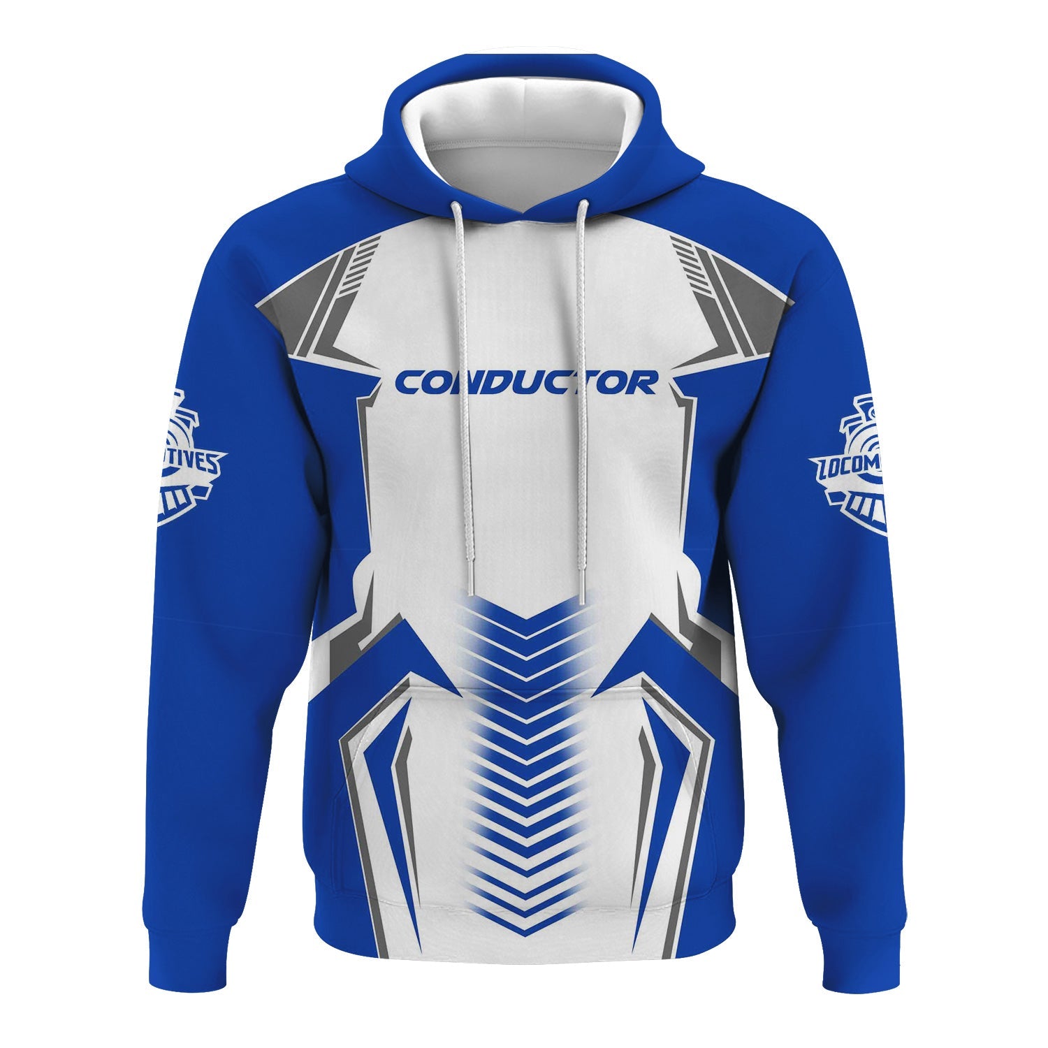 Railspirit Personalized Long Island Railroad Hoodie Standout Style with Custom Position Train Zip Up Hoodie