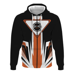 Railspirit Bessemer And Lake Erie Railroad Hoodie Bold Graphic Style All Over Printed Zip Up Hoodie