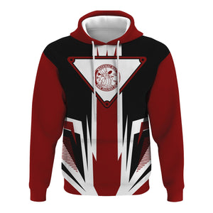 Railspirit Detroit & Mackinac Railroad Hoodie Bold Graphic Style All Over Printed Zip Up Hoodie