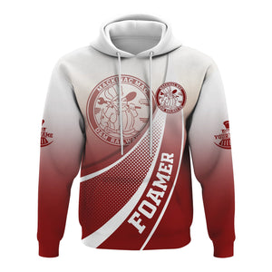 Railspirit Personalized Detroit & Mackinac Railroad Hoodie Railway-Themed Style Zip Up Hoodie Gift Idea For Trainspotter