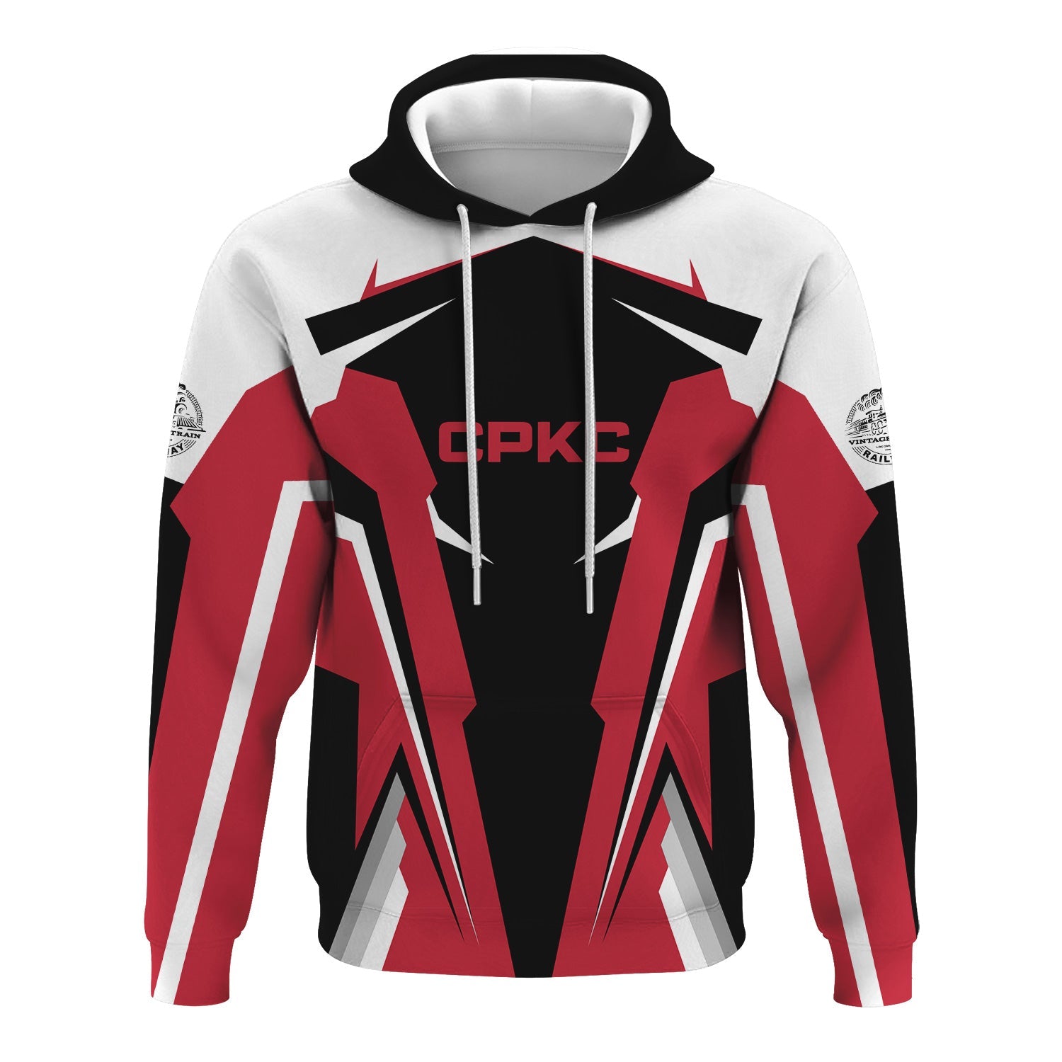 Railspirit Personalized Canadian Pacific Kansas City Hoodie Strong Line Style CPKC Train Hoodie Gift Idea For Train Lover