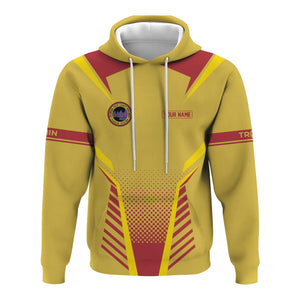 Railspirit Personalized Florida East Coast Railway Hoodie Unisex Train Zip Hoodie All Over Print