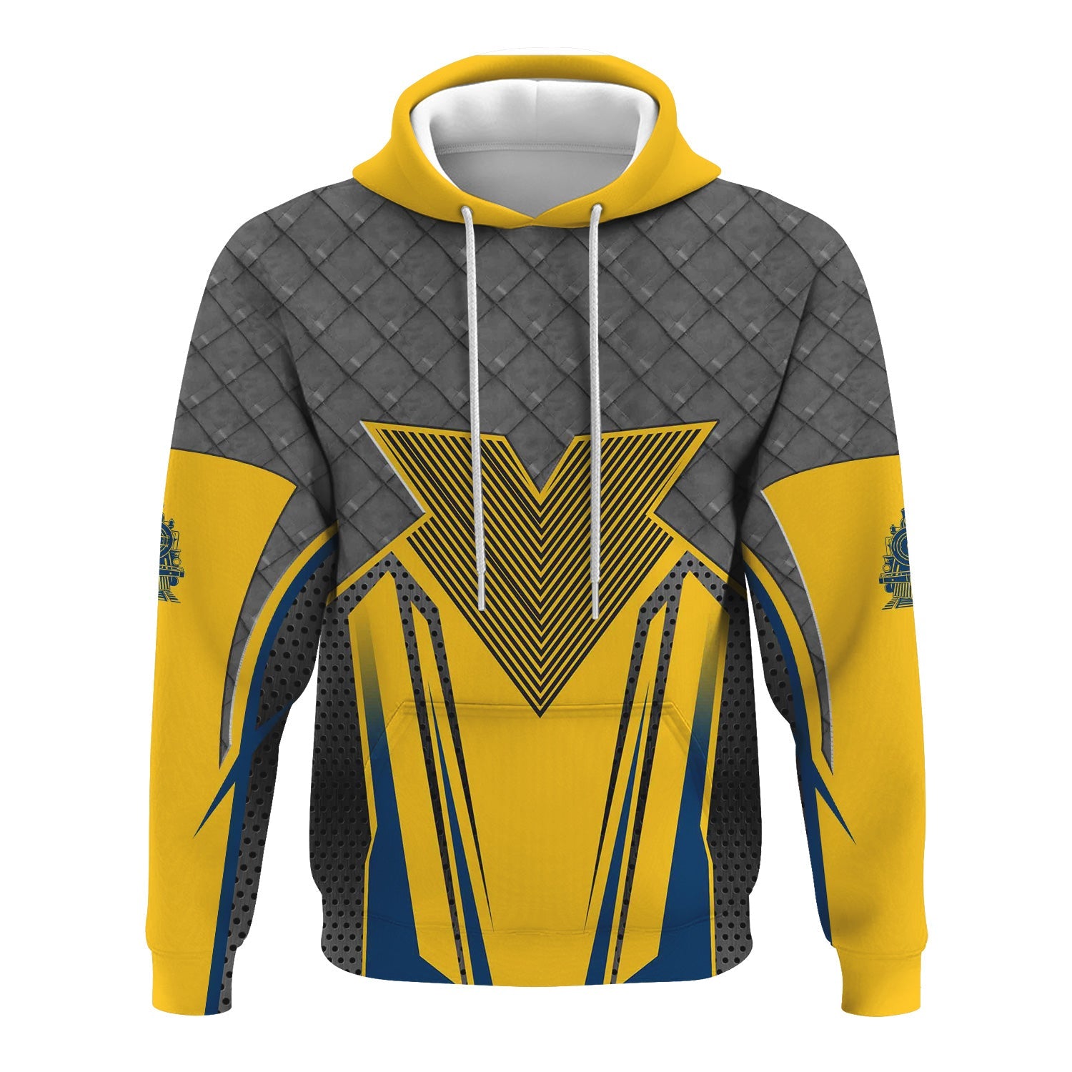 Railspirit Personalized Alaska Railroad Hoodie Rugged Steel Vibes Train Zip Up Hoodie All Over Print