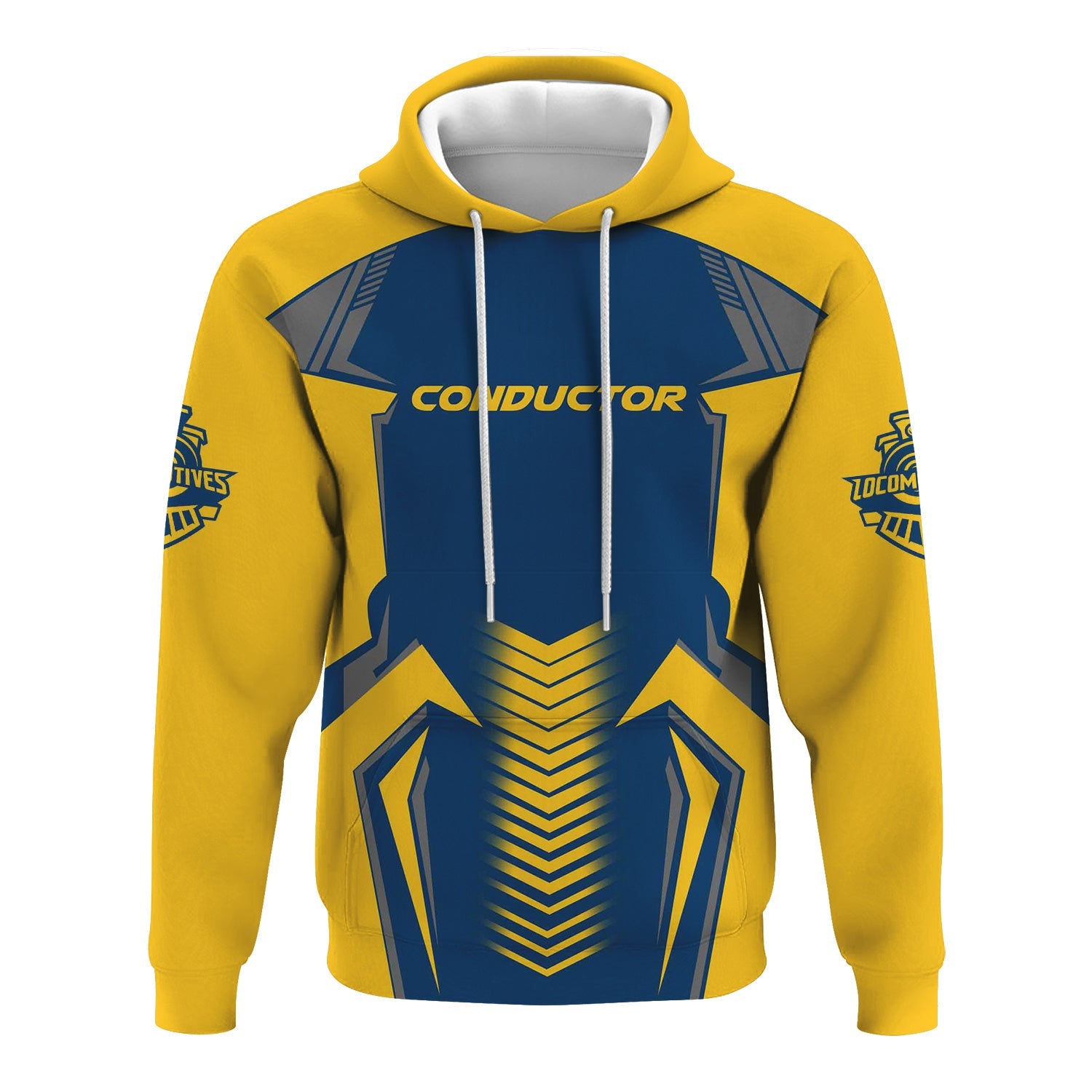 Railspirit Personalized Alaska Railroad Hoodie Standout Style with Custom Position Train Zip Up Hoodie