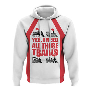 Railspirit Custom Name Kansas City Southern Hoodie Yes I Need All Those Train Printed Zip Hoodie