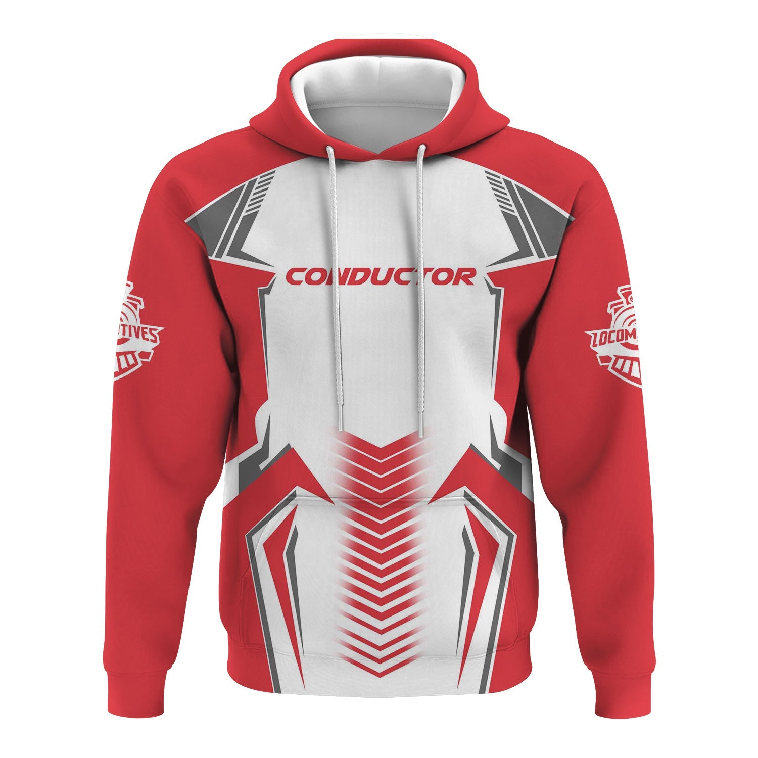 Railspirit Personalized Kansas City Southern Hoodie Standout Style with Custom Position Train Zip Up Hoodie