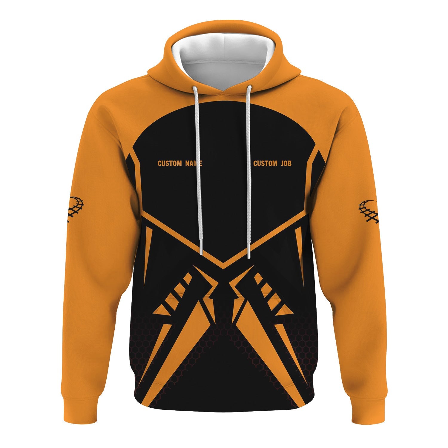 Railspirit Personalized Genesee & Wyoming Inc. Railroad Hoodie Vibriant Style with Custom Position Train Zip Up Hoodie