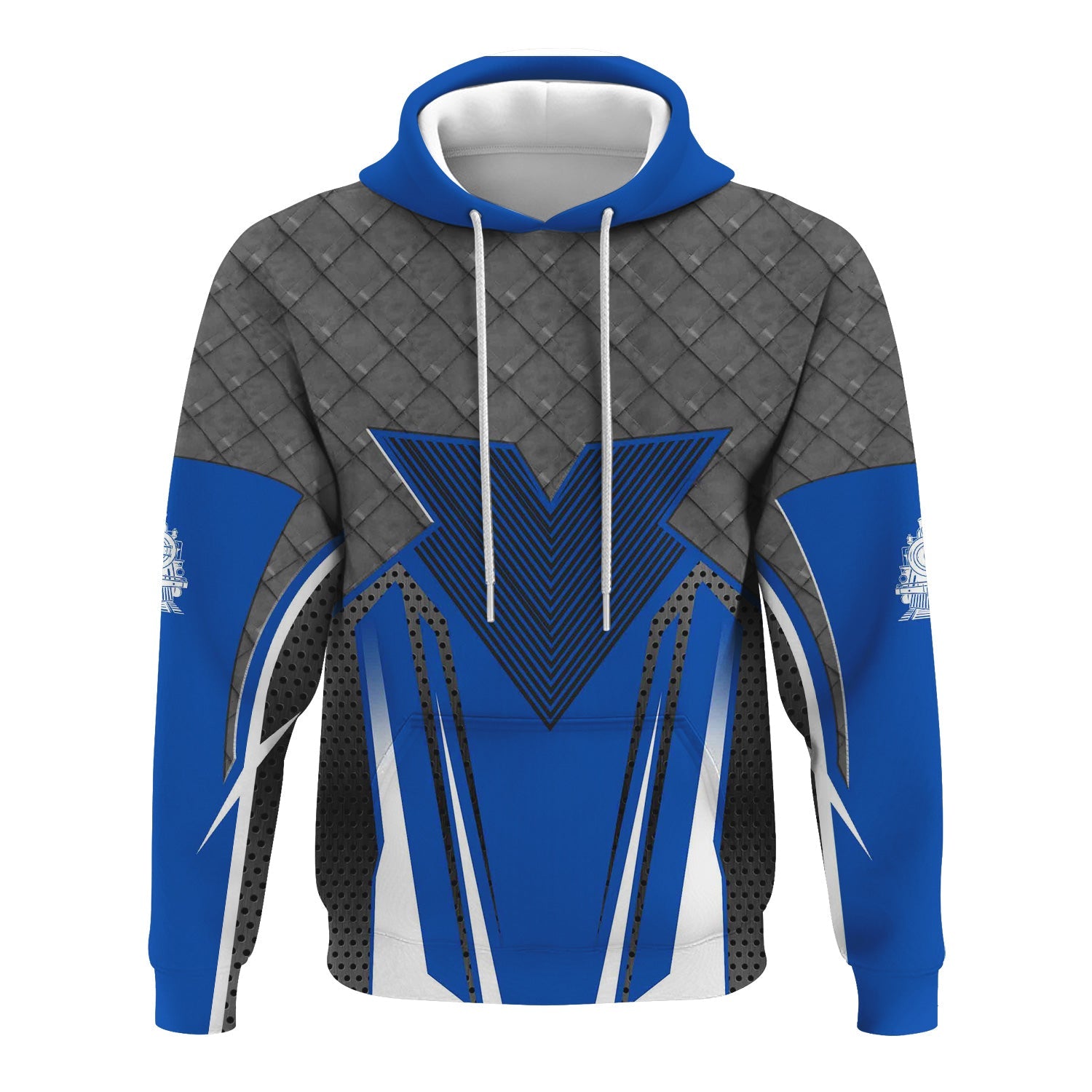 Railspirit Personalized Conrail Railroad Hoodie Rugged Steel Vibes Train Zip Up Hoodie All Over Print