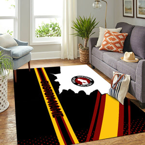 Railspirit Personalized Great Northern Railway Area Rug Vintage GNR All Over Printed Rug