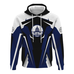 Railspirit Personalized Baltimore and Ohio Railroad Hoodie Strong Line Style B&O Train Hoodie Gift Idea For Train Lover