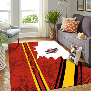 Railspirit Personalized Chicago and North Western Railway Area Rug Vintage All Over Printed Rug