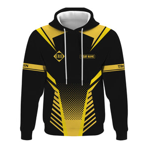 Railspirit Personalized Erie Railroad Hoodie Unisex Train Zip Hoodie All Over Print