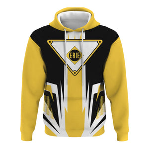 Railspirit Erie Railroad Hoodie Bold Graphic Style All Over Printed Zip Up Hoodie