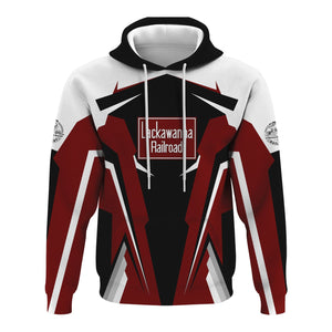 Railspirit Personalized Delaware, Lackawanna and Western Railroad Hoodie Strong Line Style DL&W Train Hoodie Gift Idea For Train Lover