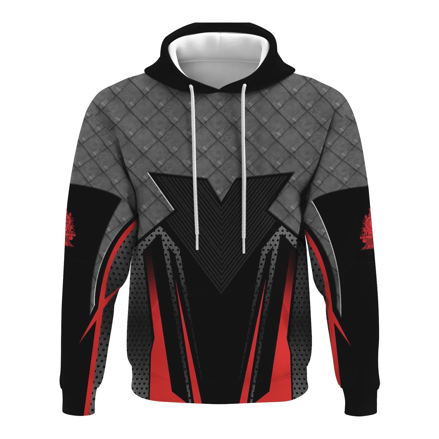 Railspirit Personalized Seaboard Air Line Railroad Hoodie Rugged Steel Vibes Train Zip Up Hoodie All Over Print