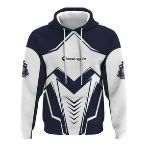 Railspirit Personalized Chessie System Railroad Hoodie Railway Trainspotter Style Zip Up Hoodie Gift Idea For Foamers