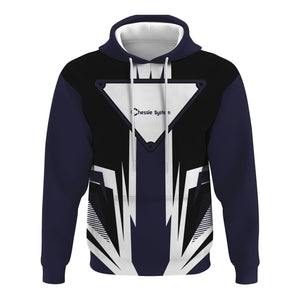 Railspirit Chessie System Railroad Hoodie Bold Graphic Style All Over Printed Zip Up Hoodie