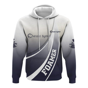 Railspirit Personalized Chessie System Railroad Hoodie Railway-Themed Style Zip Up Hoodie Gift Idea For Trainspotter