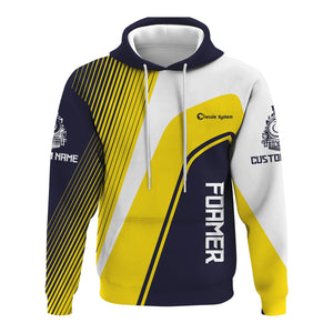 Railspirit Personalized Chessie System Railroad Hoodie Vibrant Striking Style Zip Up Hoodie For Rail Enthusiasts