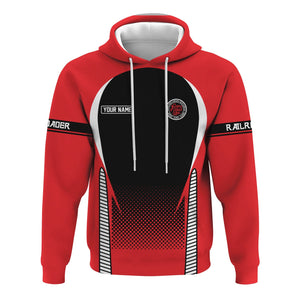 Railspirit Personalized Atlantic Coast Line Railroad Hoodie Stress Is Caused By Not Having Enough Trains Zip Up Hoodie