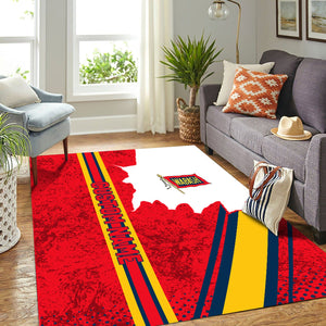 Railspirit Personalized Wabash Railroad Area Rug Vintage All Over Printed Rug