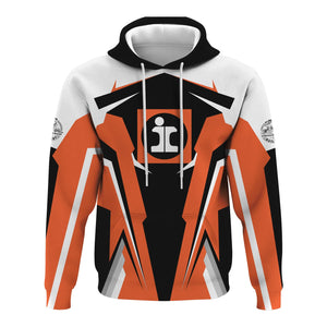 Railspirit Personalized Illinois Central Railroad Hoodie Strong Line Style Train Hoodie Gift Idea For Train Lover