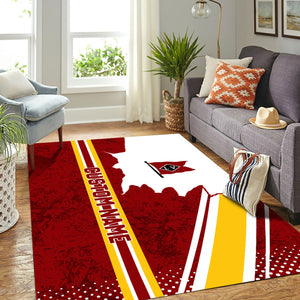 Railspirit Personalized Lehigh Valley Railroad Area Rug Vintage All Over Printed Rug