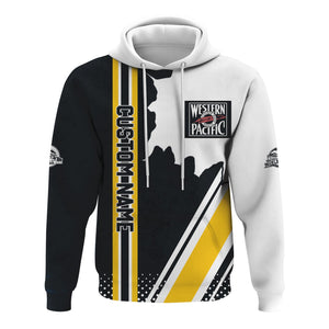 Railspirit Personalized Western Pacific Railroad Hoodie All Over Printed Unisex Zip Up Hoodie