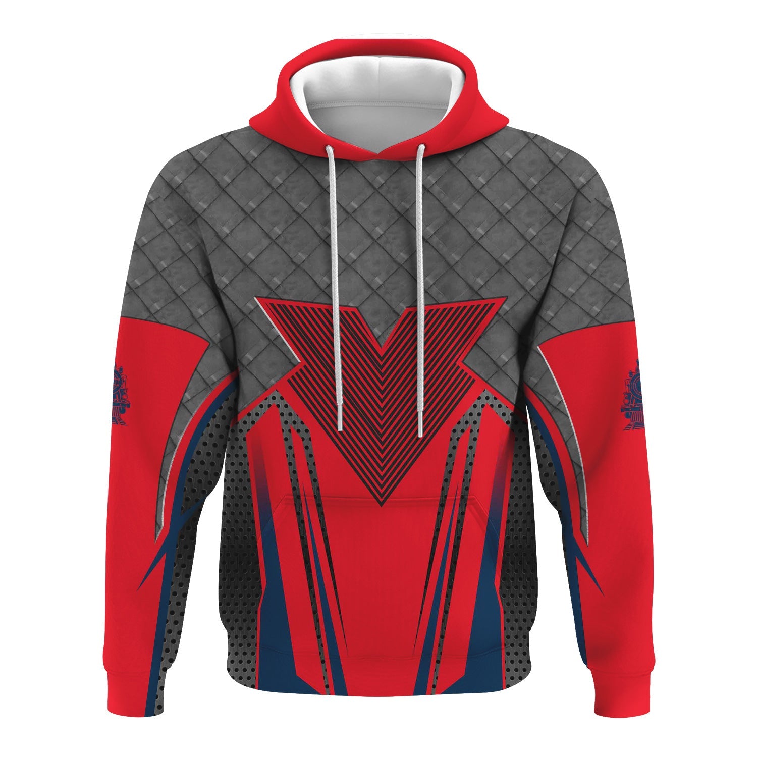 Railspirit Personalized Wabash Railroad Hoodie Rugged Steel Vibes Train Zip Up Hoodie All Over Print