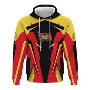 Railspirit Personalized Wabash Railroad Hoodie Strong Line Style Train Hoodie Gift Idea For Train Lover