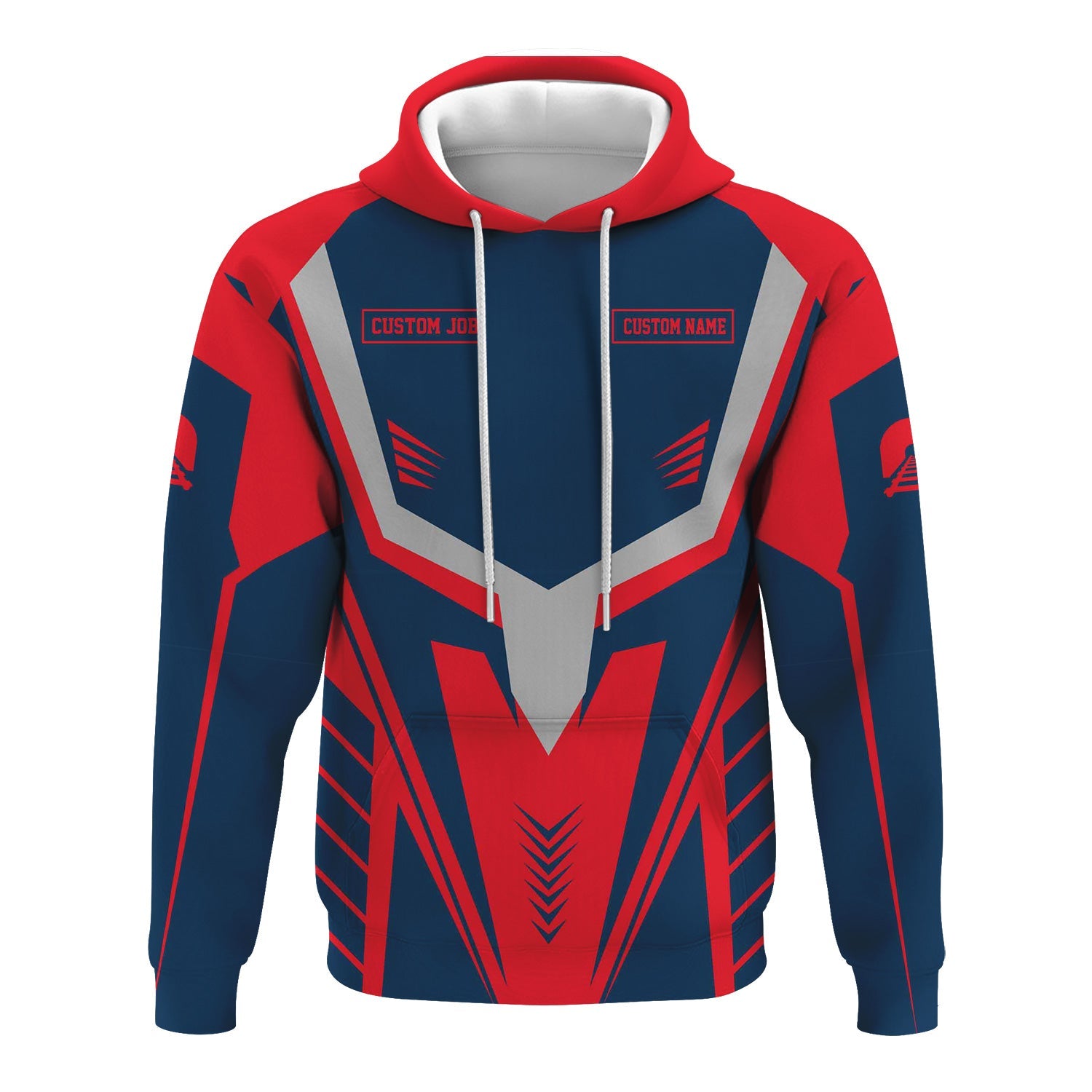 Railspirit Personalized Wabash Railroad Hoodie Workwear-Inspired with Custom Position Train Zip Up Hoodie