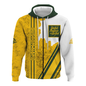 Railspirit Personalized New York, New Haven and Hartford Railroad Hoodie New Haven Railroad All Over Printed Unisex Zip Up Hoodie