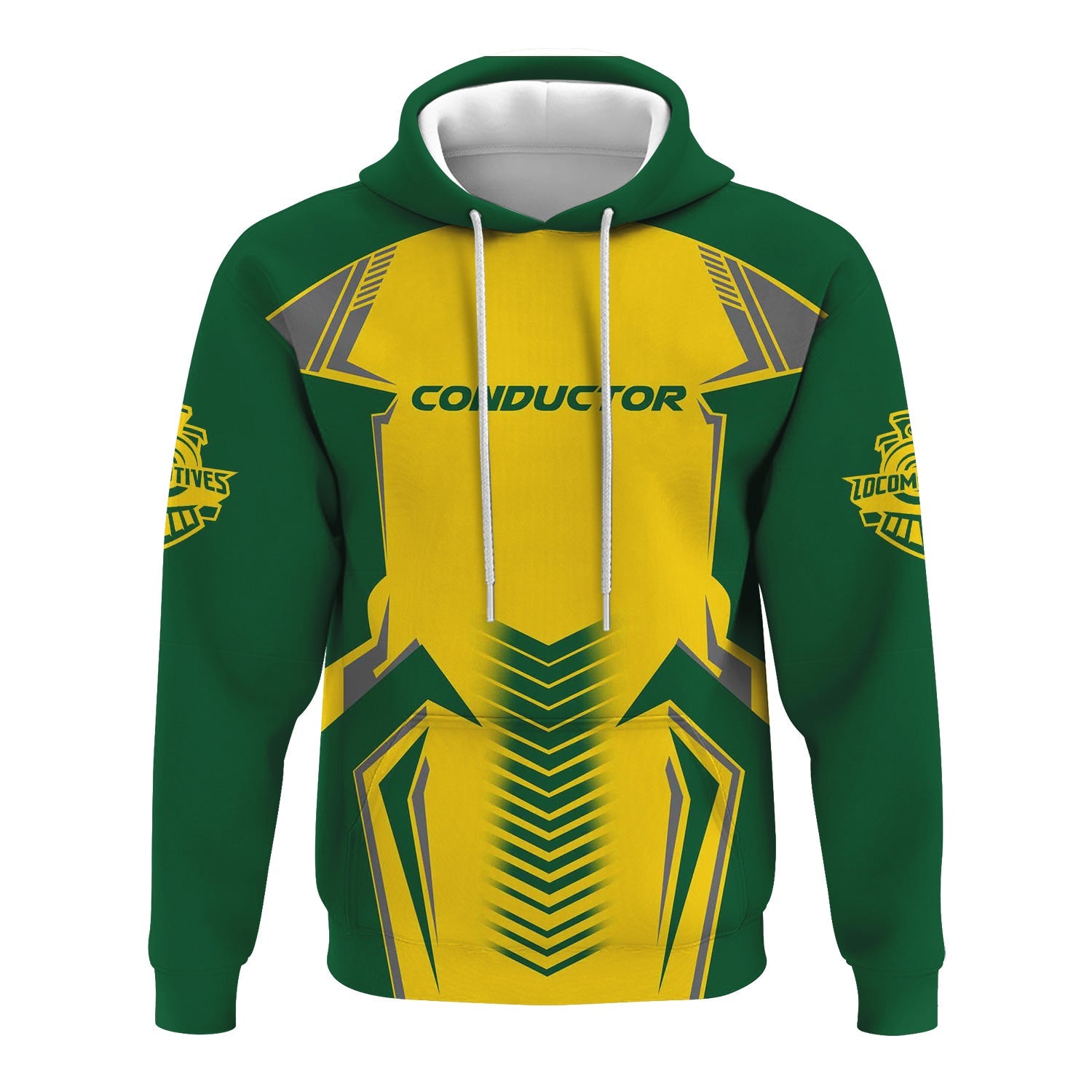 Railspirit Personalized Maine Central Railroad Hoodie Standout Style with Custom Position Train Zip Up Hoodie