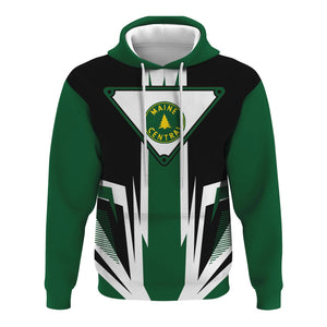 Railspirit Maine Central Railroad Hoodie Bold Graphic Style All Over Printed Zip Up Hoodie