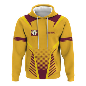 Railspirit Personalized Boston and Maine Railroad Hoodie Unisex Train Zip Hoodie All Over Print