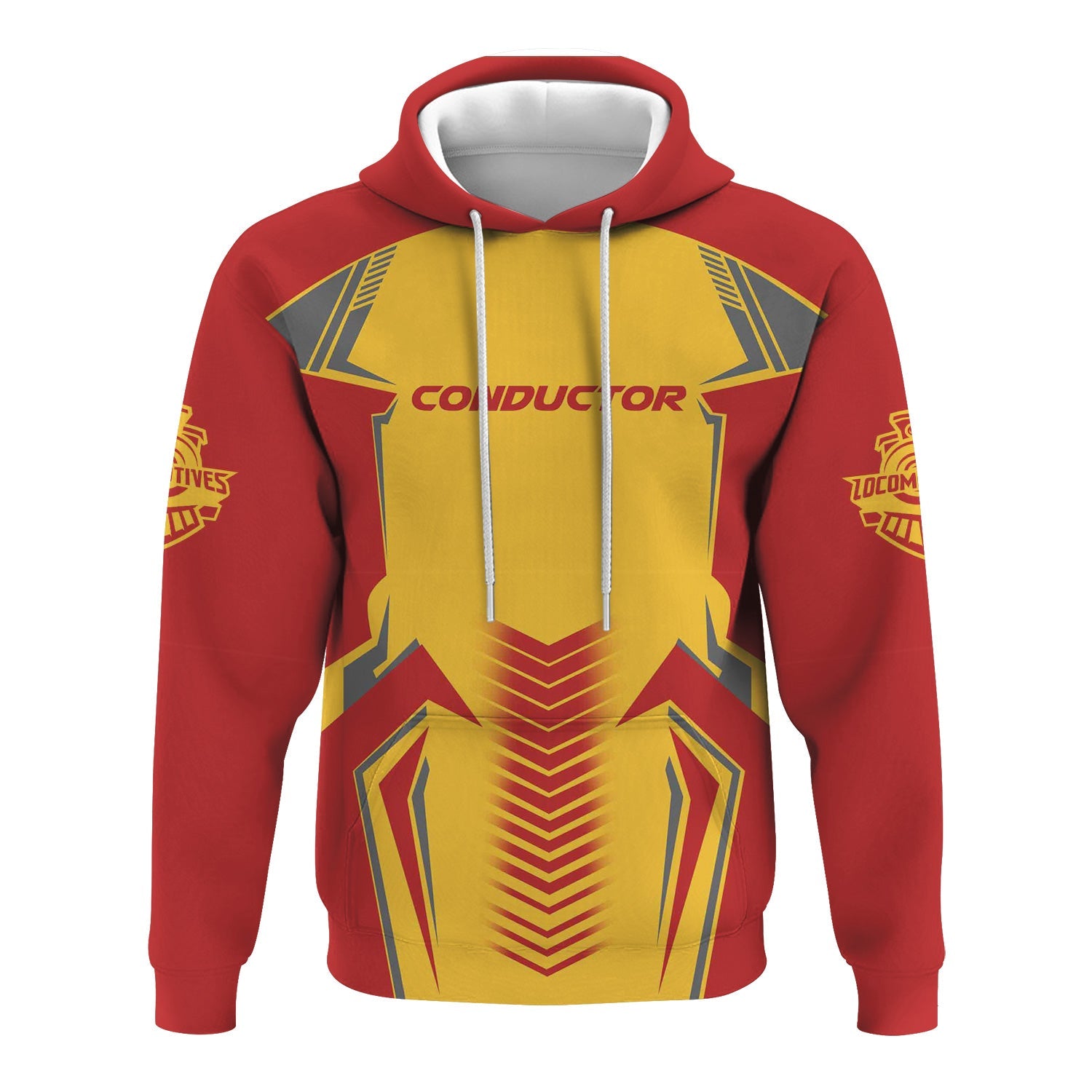 Railspirit Personalized Louisville and Nashville Railroad Hoodie Standout Style with Custom Position L&N Train Zip Up Hoodie