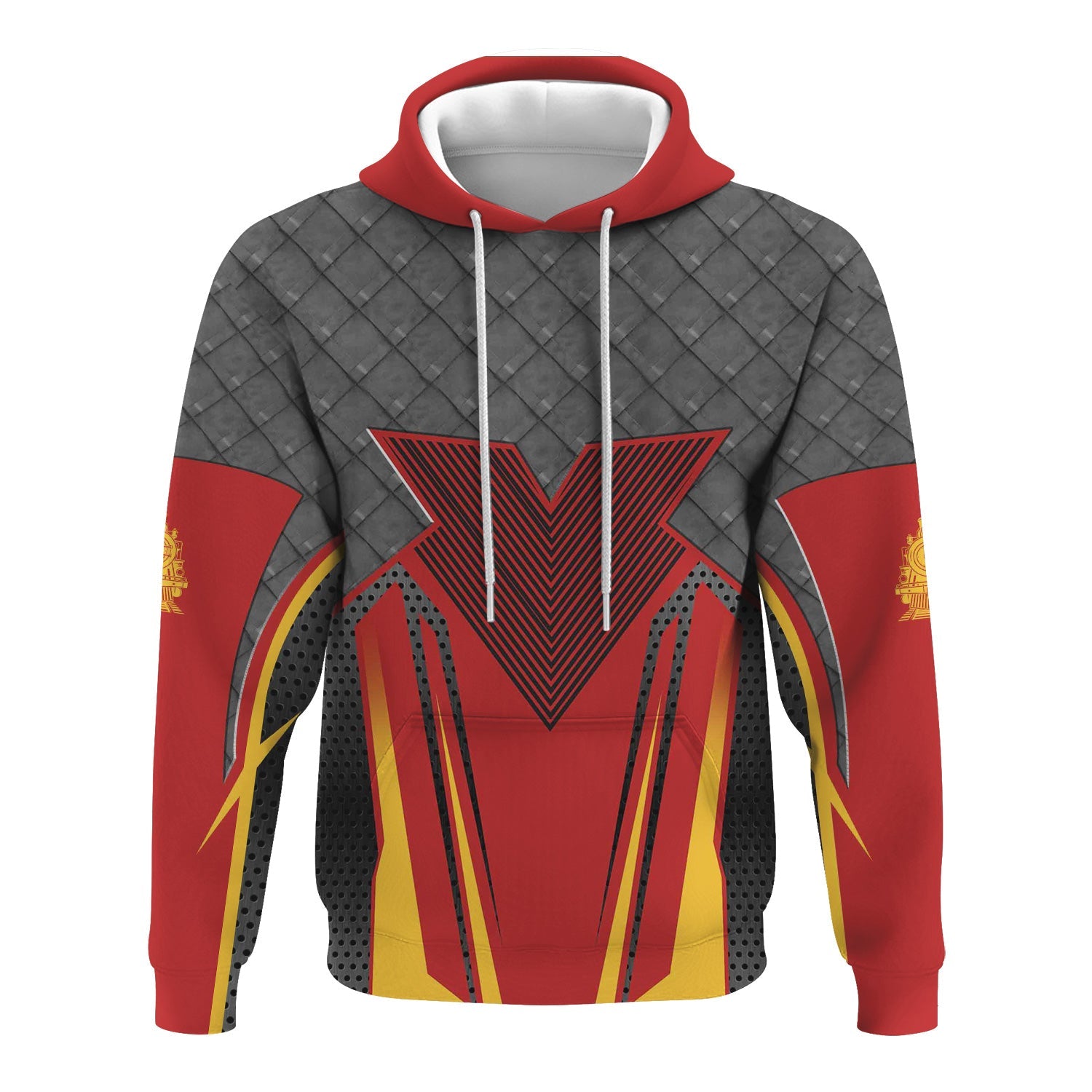 Railspirit Personalized Louisville and Nashville Railroad Hoodie Rugged Steel Vibes L&N Train Zip Up Hoodie All Over Print