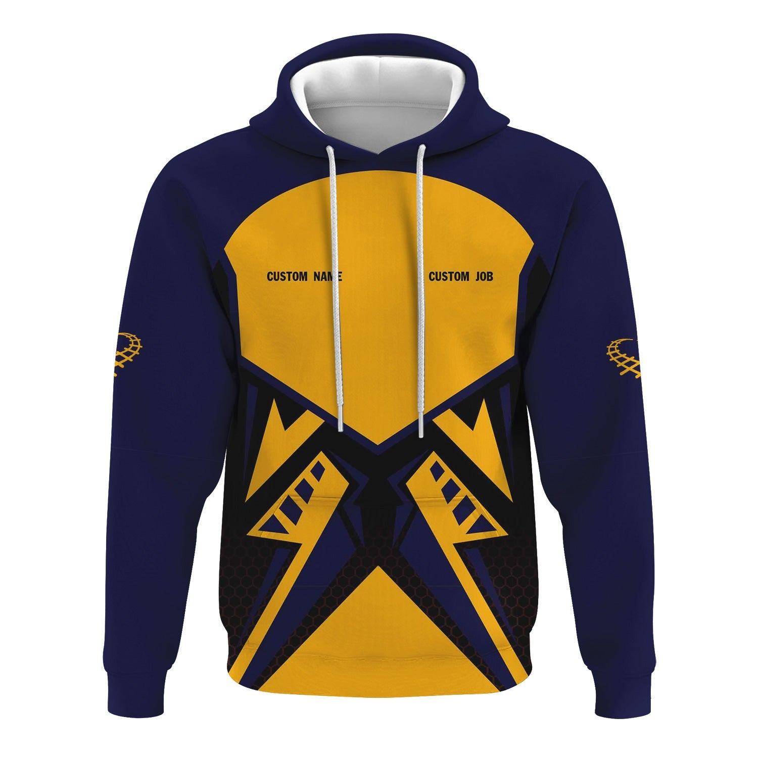 Railspirit Personalized Chesapeake and Ohio Railway Hoodie Vibriant Style with Custom Position C&O Train Zip Up Hoodie