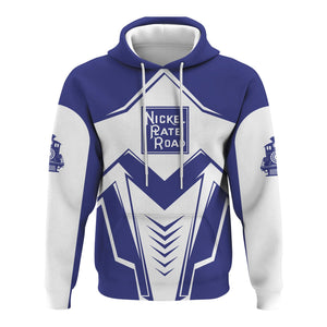 Railspirit Personalized New York, Chicago and St. Louis Railroad Hoodie Railway Trainspotter Style Nickel Plate Road Zip Up Hoodie Gift For Foamers