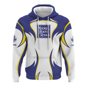 Railspirit Personalized New York, Chicago and St. Louis Railroad Hoodie Distinctive Flame Style Zip Up Hoodie For Steam Engine Addict