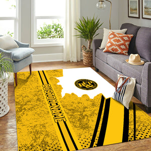 Railspirit Personalized Richmond, Fredericksburg And Potomac Railroad Area Rug Vintage All Over Printed Rug