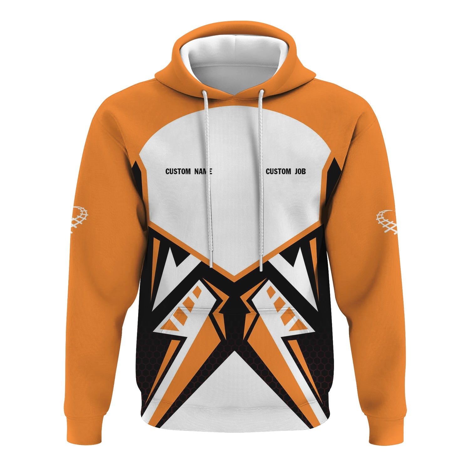 Railspirit Personalized BNSF Railway Hoodie Vibriant Style with Custom Position Train Zip Up Hoodie