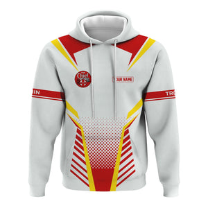 Railspirit Personalized The Chief Santa Fe Railroad Hoodie Unisex Train Zip Hoodie All Over Print