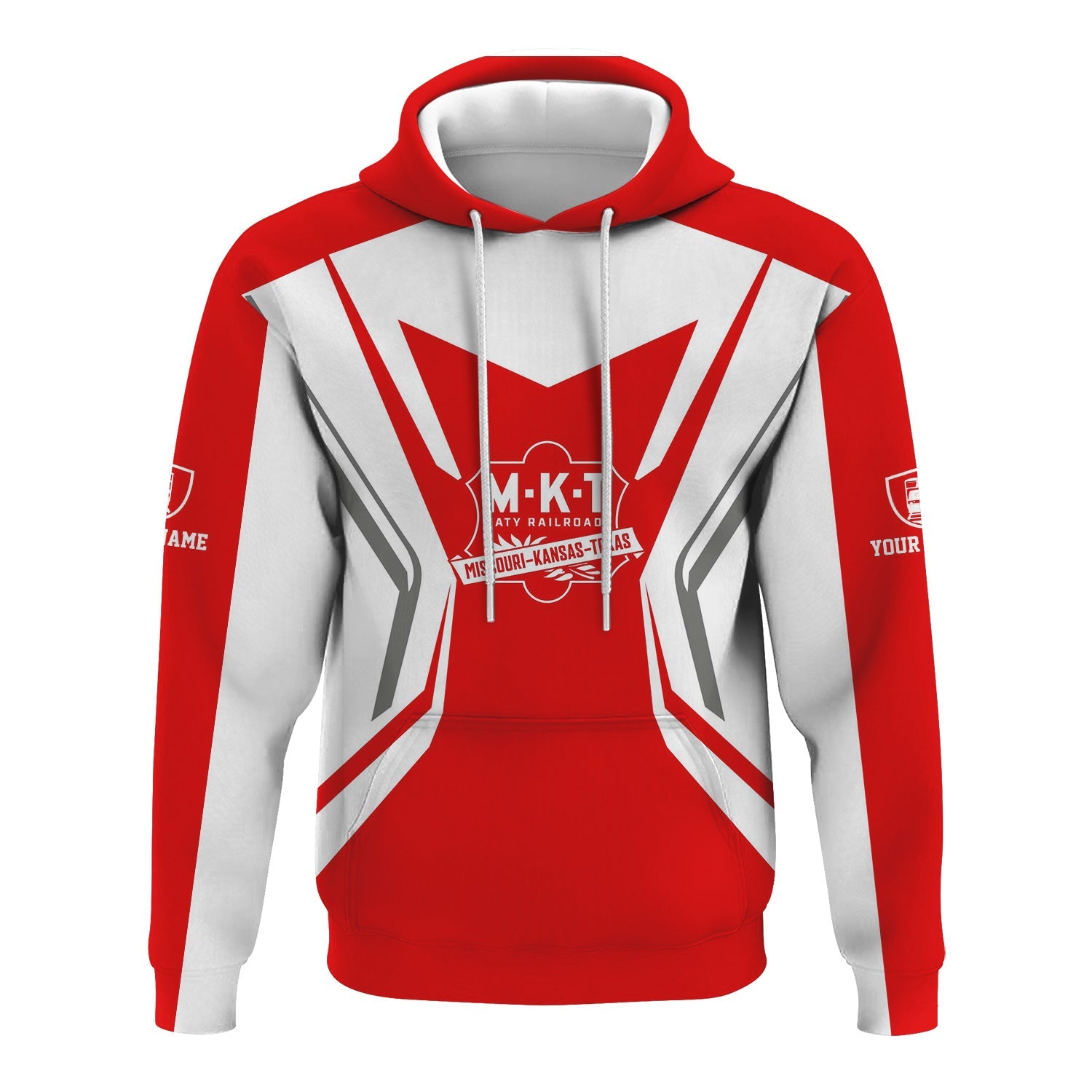 Railspirit Personalized Katy Railroad Hoodie Unique Style with Custom Job Train Zip Up Hoodie