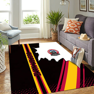 Railspirit Personalized Durango And Silverton Narrow Gauge Railroad Area Rug Vintage All Over Printed Rug