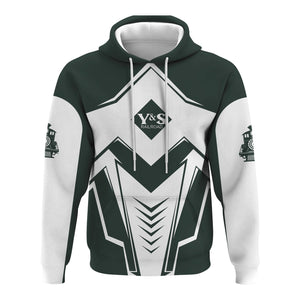 Railspirit Personalized Youngstown & Southern Railroad Hoodie Railway Trainspotter Style Zip Up Hoodie Gift Idea For Foamers