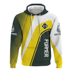 Railspirit Personalized Youngstown & Southern Railroad Hoodie Vibrant Striking Style Zip Up Hoodie For Rail Enthusiasts