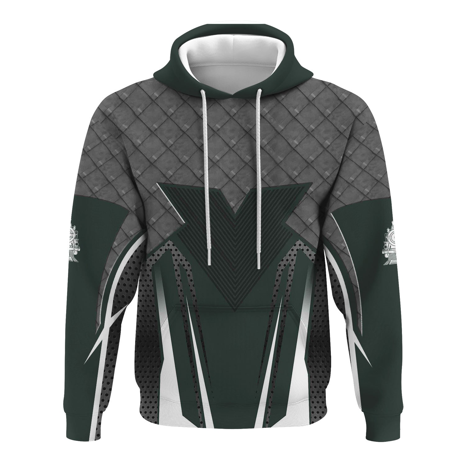 Railspirit Personalized Youngstown & Southern Railroad Hoodie Rugged Steel Vibes Train Zip Up Hoodie All Over Print