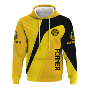 Railspirit Personalized Richmond, Fredericksburg And Potomac Railroad Hoodie Vibrant Striking Style Zip Up Hoodie For Rail Enthusiasts