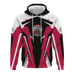 Railspirit Personalized Durango And Silverton Narrow Gauge Railroad Hoodie Strong Line Style Train Hoodie Gift Idea For Train Lover